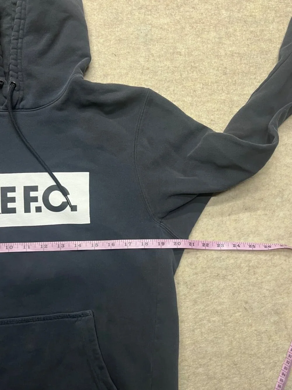 Nike F.C. Football Hoodie Sweatshirt Activewear Soccer Logo Pocket Medium - Picture 6 of 7